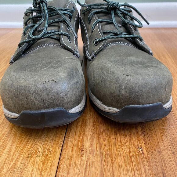 Red Wing Shoes Comfort Pro Oxford Steel Toe Womens 9.5B Gray SD Safety Workwear - Picture 4 of 11